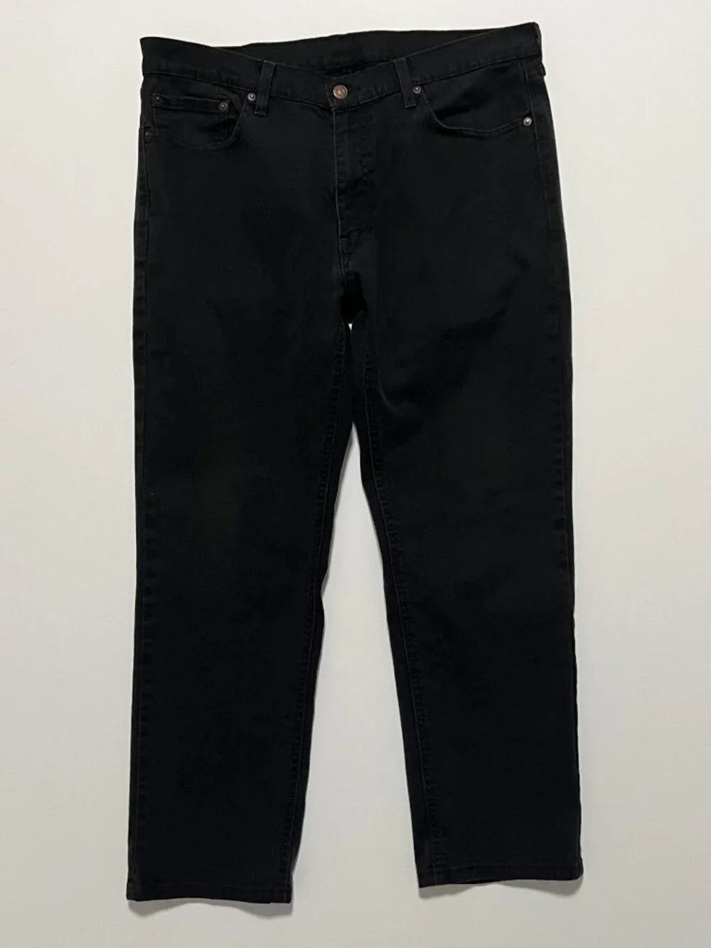 Levi's 541 Jeans Athletic Taper Stretch Casual Denim Black Men's size 36x30
